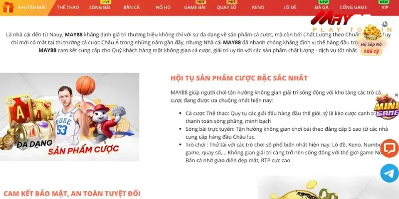 Cam kết mang đến trải nghiệm chơi ấn tượng khó quên