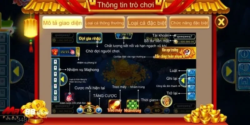 Chinh phục phần thưởng khi săn cá