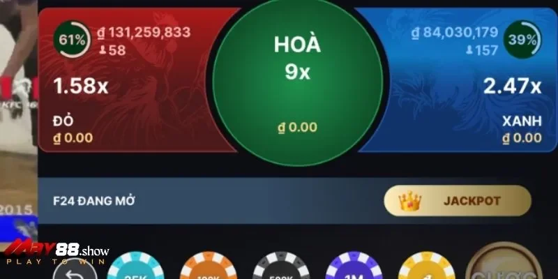 Chọn lựa mức đặt cược khá đa dạng