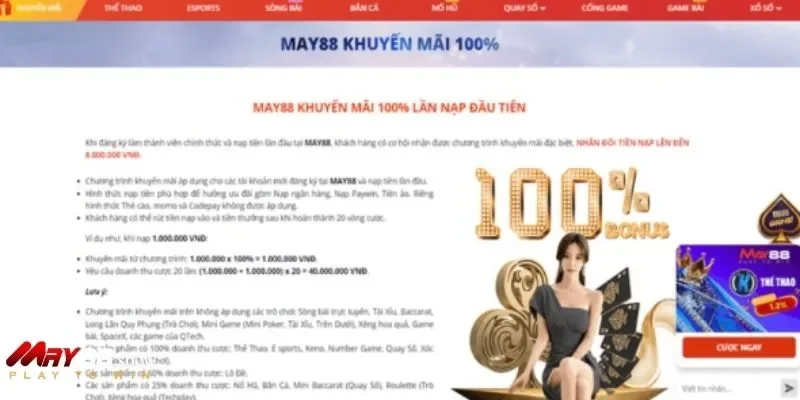 Cung cấp ưu đãi cực hời dành cho tân binh