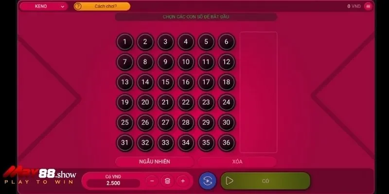 Nhiều phiên bản chơi Quay số khác nhau tại May88