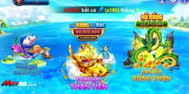 Nhiều phòng chơi săn cá hấp dẫn 